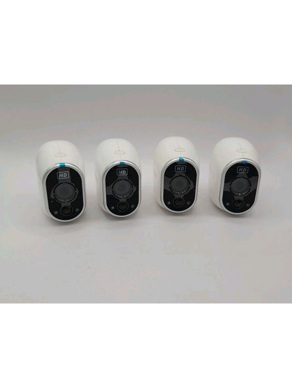 4 Netgear Arlo VMC3030 HD Wireless Add-On Security Camera With Magnetic Mount